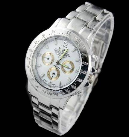 ASHA CRAFT - Brand New Swiss Made DAYTONA Gents Stainless Steel Watch