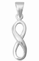 INFINITY 925 Solid Sterling Silver Pendant