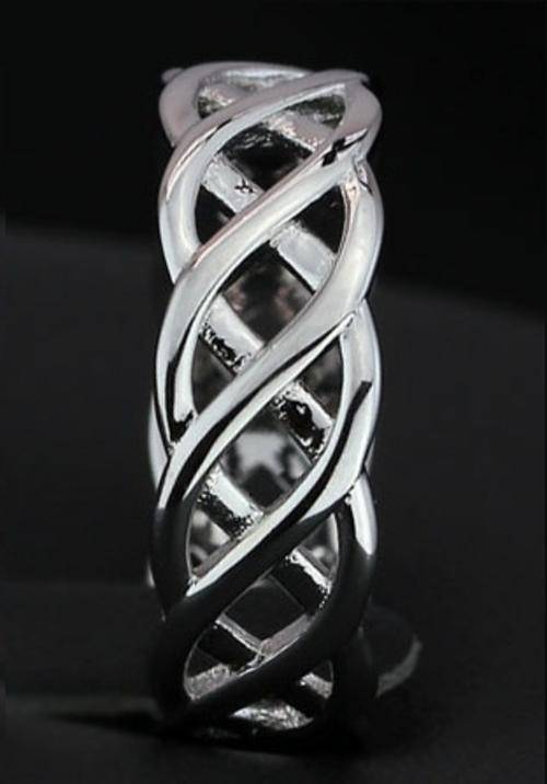 Celtic Weave Design 5MM Ring. Size 6/M