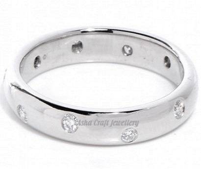 STUNNING 0.20 Carat Cr. Diamond Eternity Band Size 6[M]
