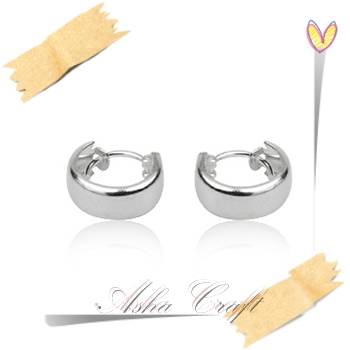 Inanna Collection* Huggie Hoop Earrings* Fine 925 STERLING SILVER