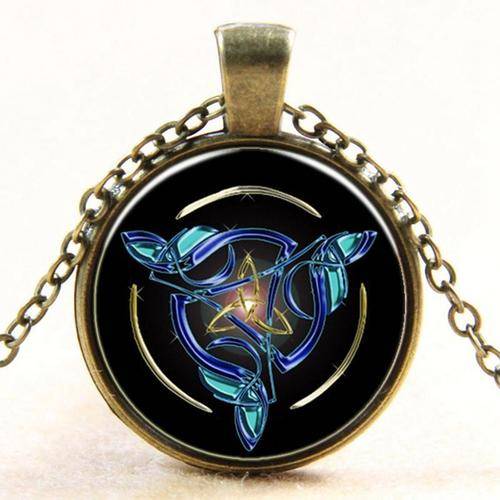 Celtic Triquetra Statement Necklace
