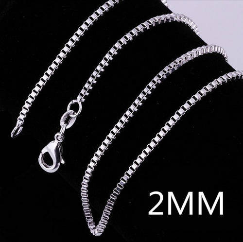 51cm Box Chain 316L Stainless Steel - GUARANTEED