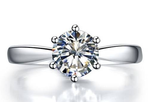 NEW Stunning Solitaire 0.60ct Cubic Zirconia Ring - Size 6.5 / N