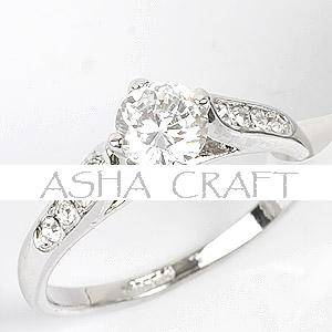 Size 9 - Exquisite 0.90ctw Lab Diamond Engagement Ring