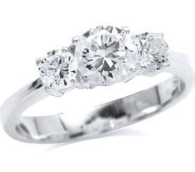 Size 6 / M - Brand New Spectacular 1.26ct Diamond CZ Ladies .925 Solid Silver Ring