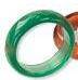 *** SALE *** Size 8 / Q - Brand New 2mm Faceted Green Agate Ring