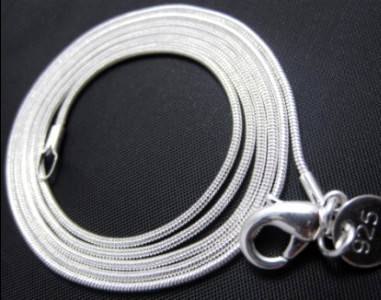 SALE! Brand New .925 Silver Snake Chain - 45cm