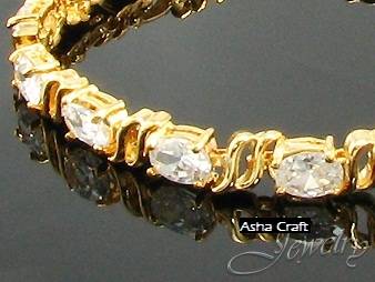 Breathtaking Brand New Cr. Diamond Ladies Tennis Bracelet - Medium (6160)