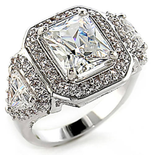 "A Stunner" Dress Ring with that Extra Sparkling - Size 10