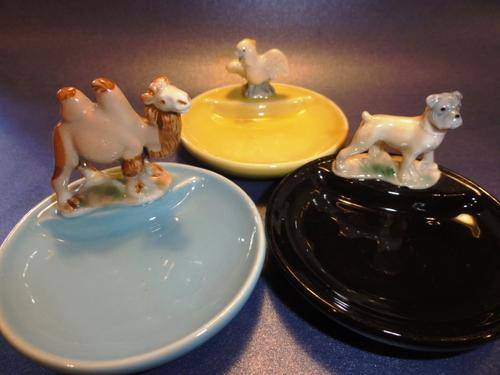 WHIMSIES - WADE 1958 - WHIMTRAYS  x  3