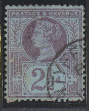 1887 Great britian Quen Victoria 2½d SG201