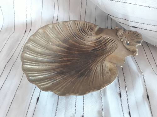 Brass Shell Ashtray