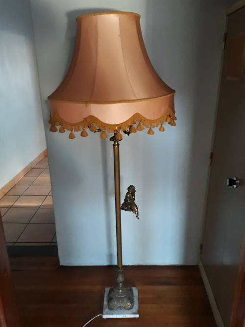 Antique Brass Lamp Stamp