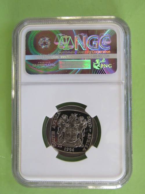 2ND HIGHEST GRADE : 1994 PRESIDENTIAL INAUGURATION R5 : NGC GRADED PF69 ULTRA CAMEO