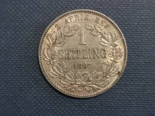 ***1897 ZAR SHILLING***