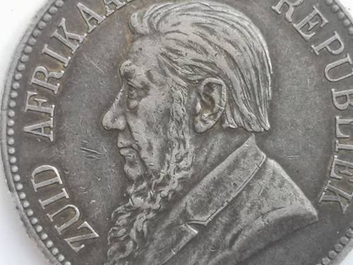 ***ZAR 1892 5 SHILLINGS S/S***