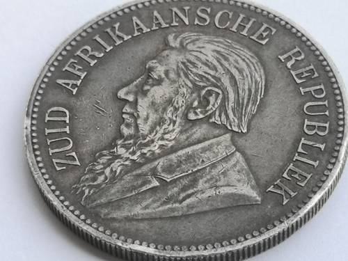 ***ZAR 1892 5 SHILLINGS S/S***