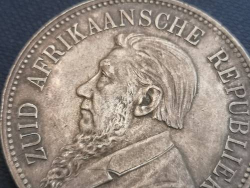 ***ZAR 1892 5 SHILLINGS S/S***