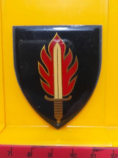 SADF Intell school Shoulder Flash - No Pins