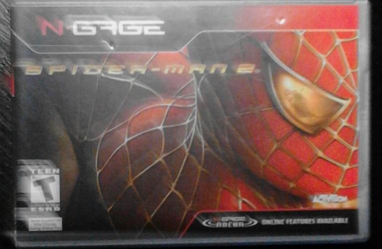 Nokia N-Gage Spiderman 2 game