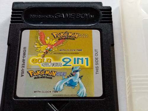 Pokemon Silver and Gold 2in1 GB Game