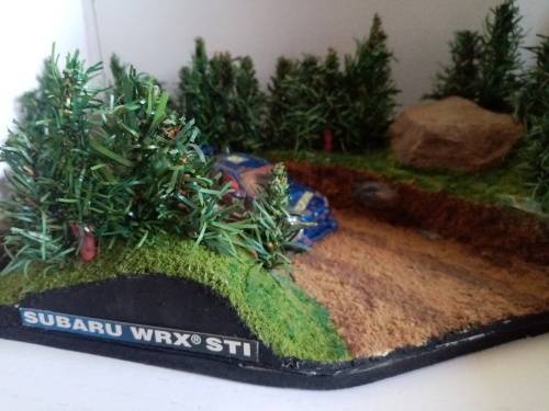 Subaru Rally Diarama
