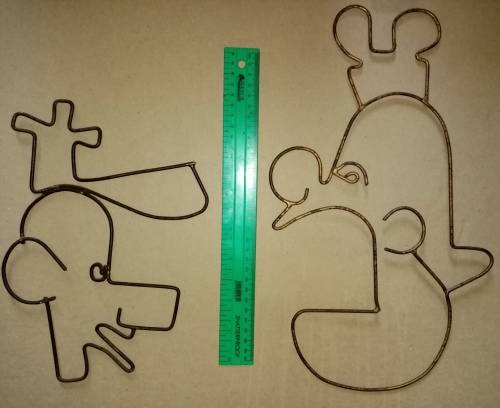 Sad Sack Wire Art