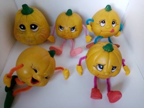 Vintage Pumpkin Noggins