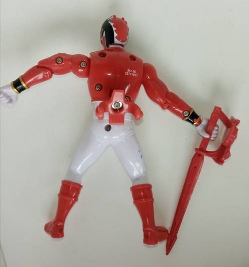 Vintage Power Ranger Action Figure with sword