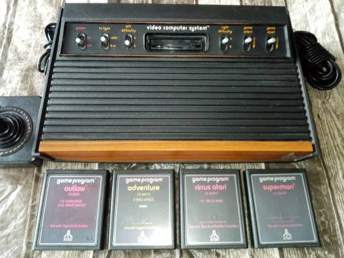 Atari 2600 6 Button Woody Lot