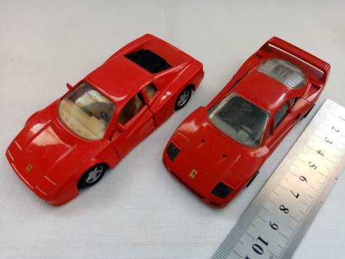 2 Ferrari Die Cast Models