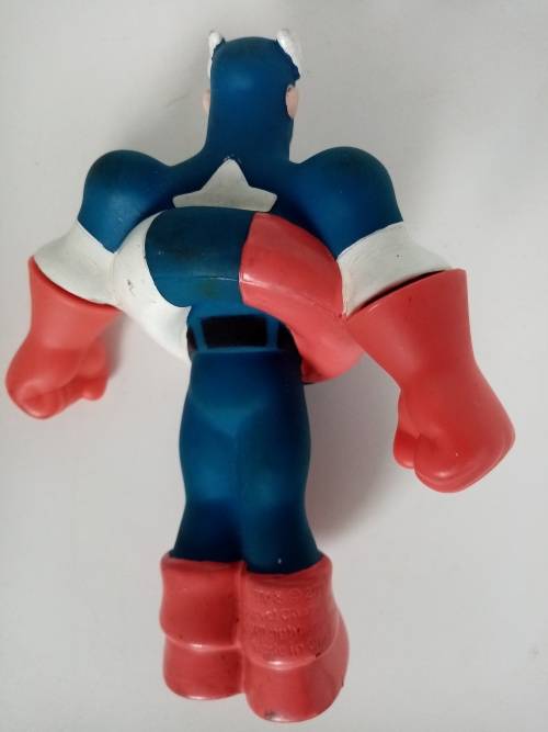 Captain America Soft Rubber Toy