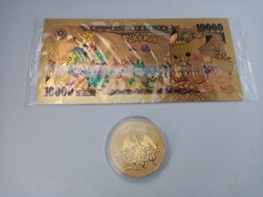 Pokemon Note and Coin sealed