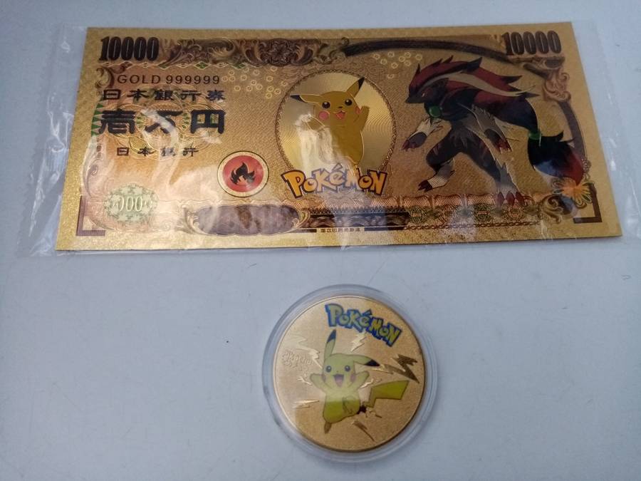 Pokemon Note and Coin sealed
