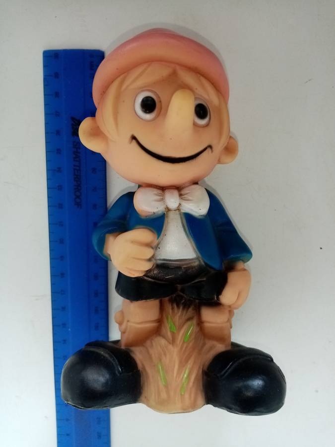 Vintage Soft Rubber Disney Pinnochio