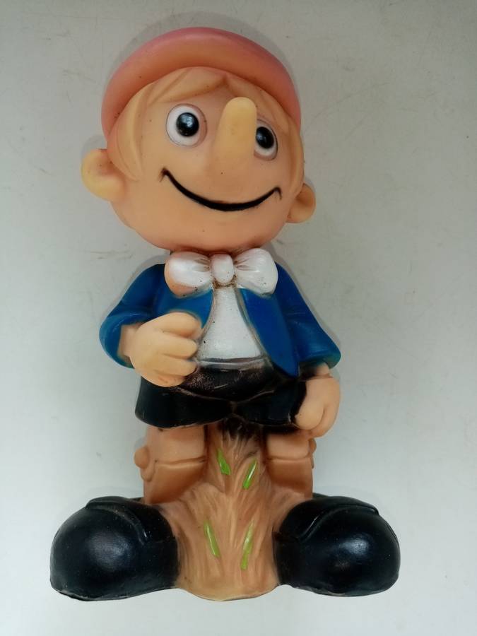 Vintage Soft Rubber Disney Pinnochio