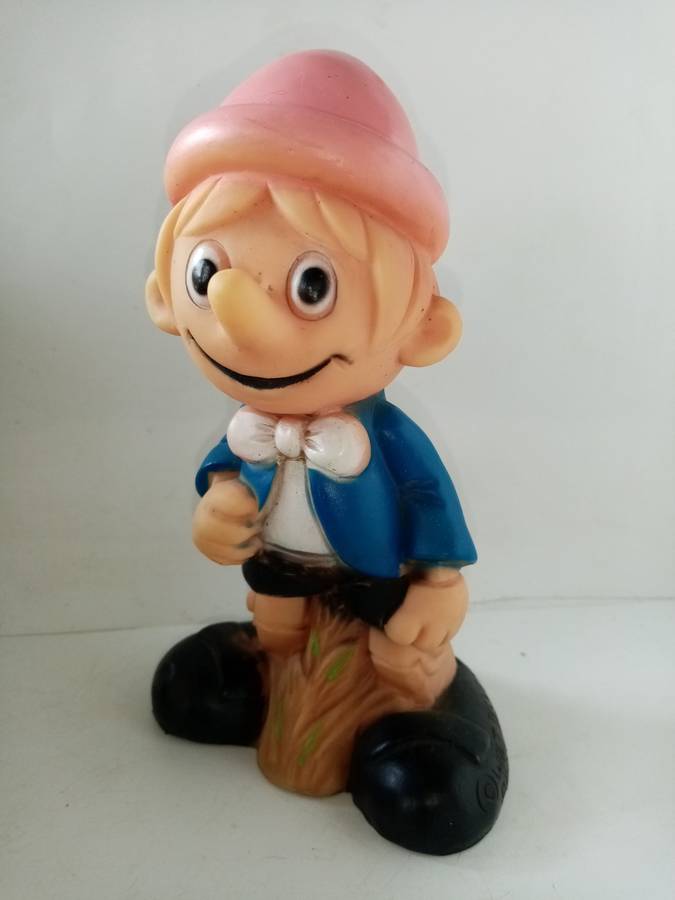 Vintage Soft Rubber Disney Pinnochio