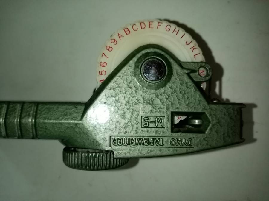 Vintage Metal Dymo