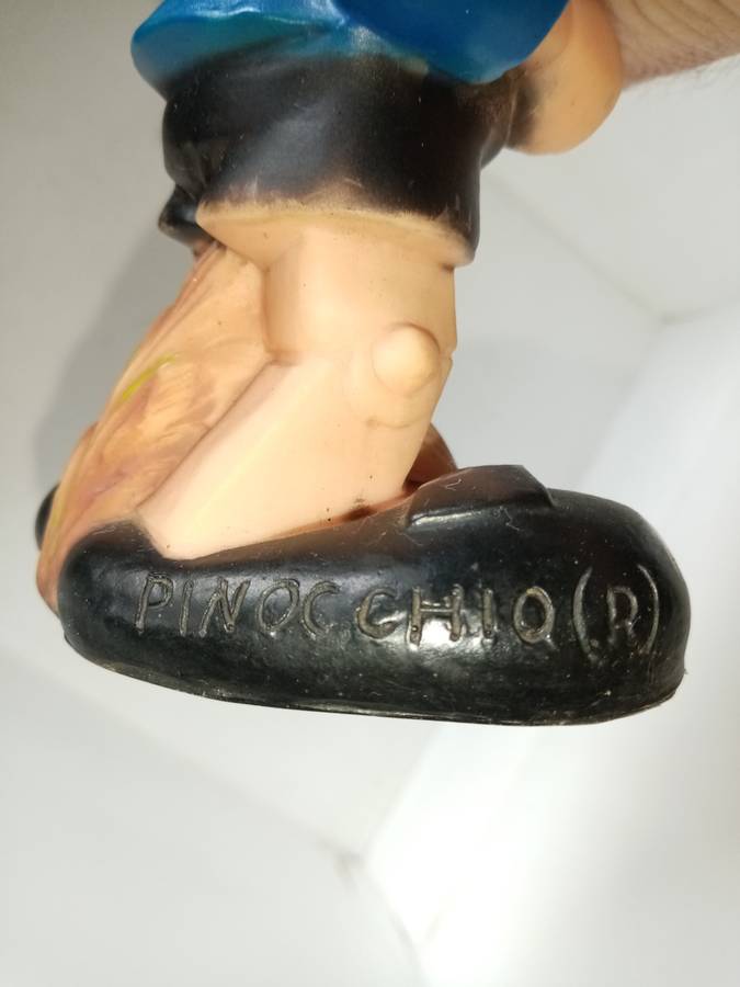 Vintage Soft Rubber Disney Pinnochio