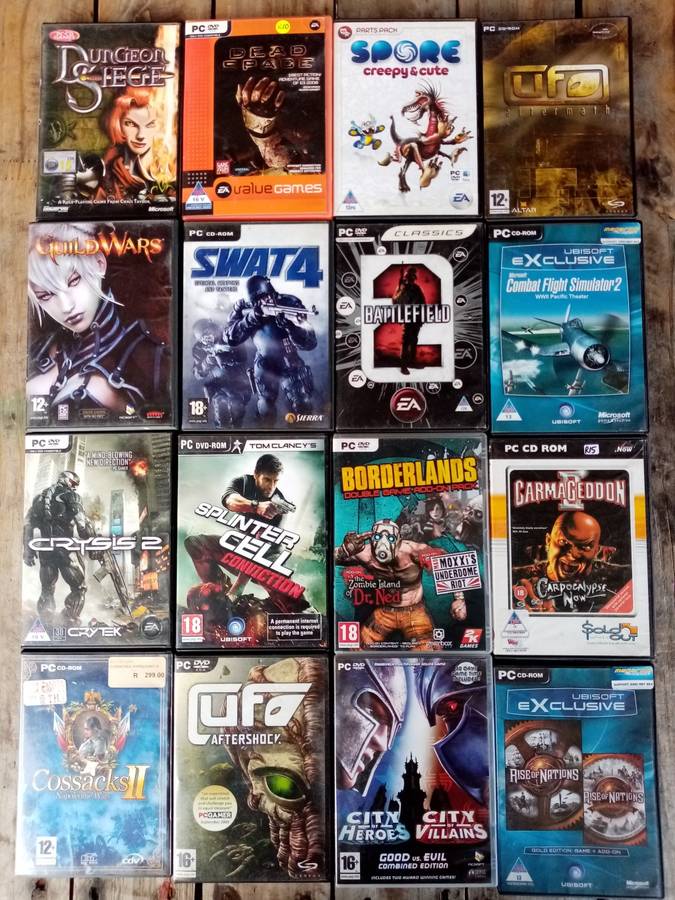 Massive PC Games Lot