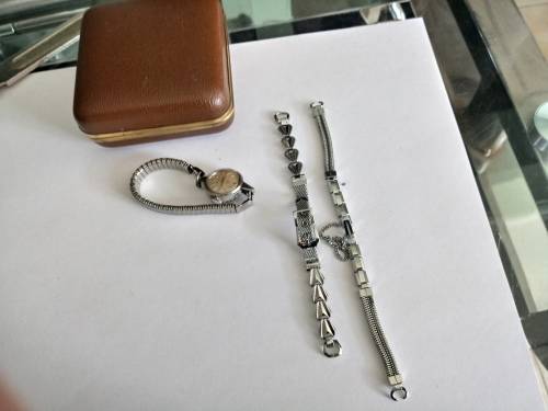 Ladies Omega Seamaster Manual Wind, Free Shipping and Extra Straps!