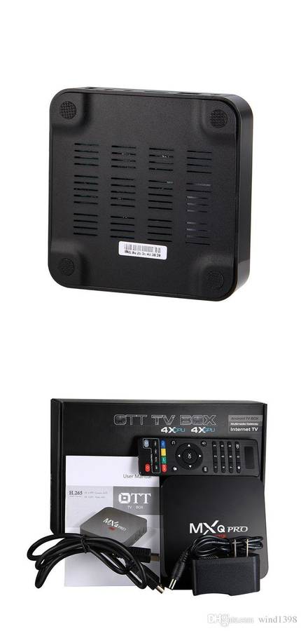 MXQ PRO 4K Android 6.0 TV Box Amlogic S905X Quad Core ( local stock)