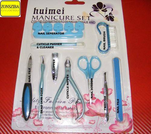 BLUE MANICURE SET!!!