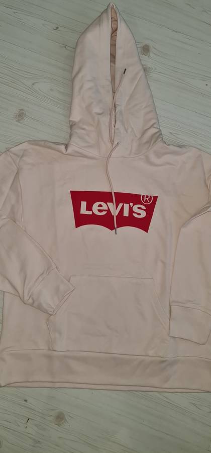 100% Original Levi`s Ladies Hoodie (Light Pink) Large - Brand new (Retail R799)