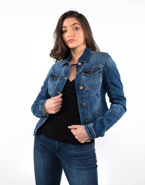 100% Original Guess Ladies Denim Jacket - Size Large - RETAIL R1499
