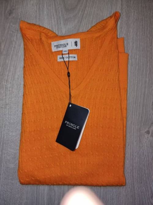 100% Original PRINGLE OF SCOTLAND Pull Over (100% Cotton) - Size XX-Large RETAIL R1299