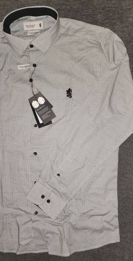 Original PRINGLE of Scotland Formal Shirt - Large (Retail R1599) - Tailored Fit - 100% Cotton