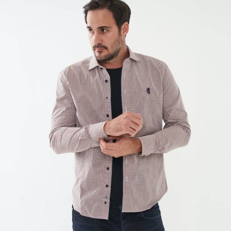 Original PRINGLE of Scotland Formal Shirt MSLS0170 - X-Large (Retail R1599) - Classic- 100% Cotton