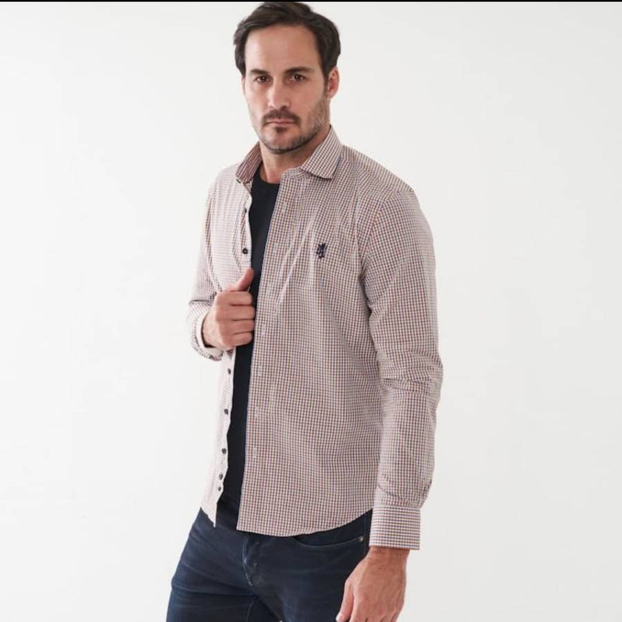 Original PRINGLE of Scotland Formal Shirt MSLS0170 - X-Large (Retail R1599) - Classic- 100% Cotton